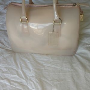 Pink Furla Candy Jelly Bag